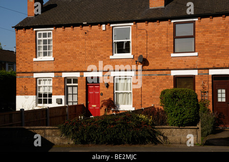 Stock Foto von typischen terrassierten Wohnungen in England. Stockfoto