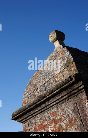 Die zum UNESCO-Weltkulturerbe erklärten Stadt Wände von Mont-Louis in den Pyrenäen-orientalische Region Frankreichs Stockfoto