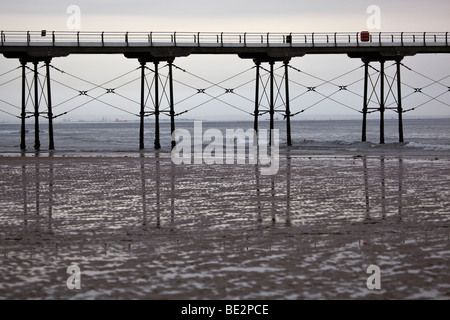 Saltburn Pier Nord Yorkshire England Stockfoto