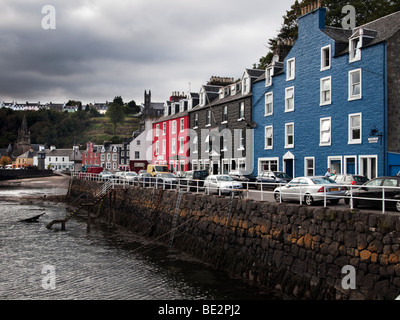 Tobermory, Isle of Mull, direkt am Meer. Mishnish hotel Stockfoto