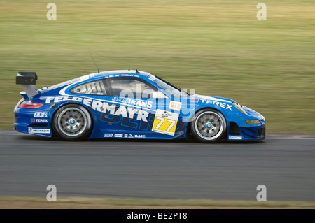 Porsche 997 GT3 RSR, Richard Lietz am Steuer Stockfoto