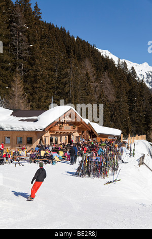 Europa, Österreich, Tirol. St. Anton am Arlberg, Stockfoto