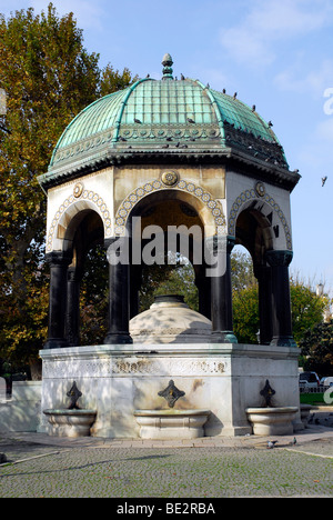 Deutsch-Brunnen, Alman Cesmesi im Hippodrom, am Meydani im Stadtteil Sultanahmet, Istanbul, Türkei Stockfoto