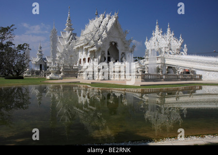 Wat Rong Khun, Chiang Rai, Thailand, Asien Stockfoto