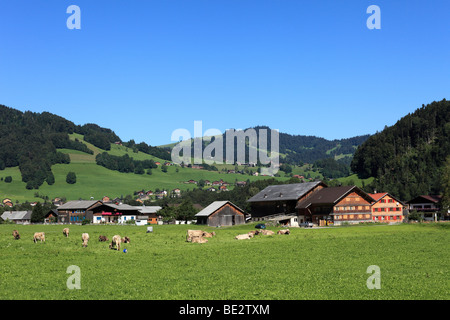 Bersbuch, Bregenzerwald, Bregenzerwald, Vorarlberg, Austria, Europe Stockfoto