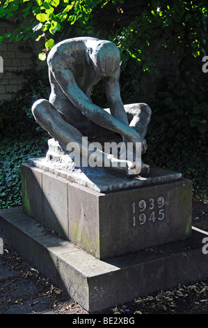 Krieg-Denkmal, Skulptur, Soest, Nordrhein-Westfalen, Deutschland, Europa Stockfoto