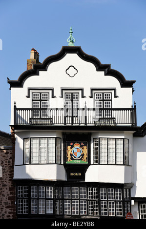 Mol Kaffeehaus in der alten Stadt von Exeter, Devon, England, UK, Europa Stockfoto