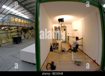 "Tempo Wonen" ist Een Bedrijf in Nederland Dat Tijdelijke Woningen Ontwerpt, Ontwikkelt En Bouwt Voor Studenten. De Einheiten Zijn ge Stockfoto