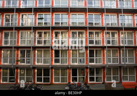 "Tempo Wonen" ist Een Bedrijf in Nederland Dat Tijdelijke Woningen Ontwerpt, Ontwikkelt En Bouwt Voor Studenten. De Einheiten Zijn ge Stockfoto