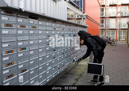 "Tempo Wonen" ist Een Bedrijf in Nederland Dat Tijdelijke Woningen Ontwerpt, Ontwikkelt En Bouwt Voor Studenten. De Einheiten Zijn ge Stockfoto