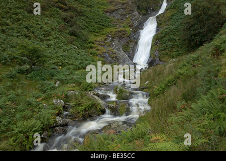 Aber fällt in Snowdonia National Park, Wales, Großbritannien Stockfoto