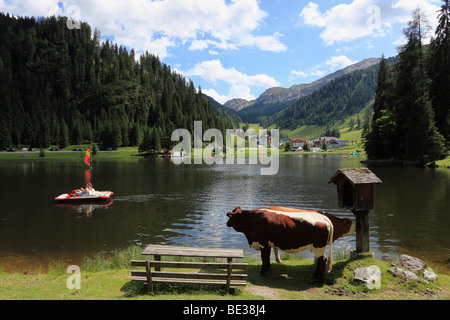 Zauchensee See, Altenmarkt Im Pongau, Land Salzburg, Salzburg, Österreich, Europa Stockfoto