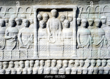 Socket Relief, ägyptischer Obelisk im Hippodrom, am Meydani im Stadtteil Sultanahmet, Istanbul, Türkei Stockfoto