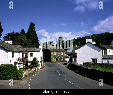 Beatrix Potter Heimatdorf nahe Sawrey Cumbria England UK Stockfoto