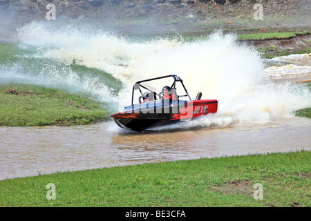 Australische Jet-Sprint-Boot Meisterschaft zeitlich Sprint läuft auf geschlossenen Kurs Cabarita September 2009 Stockfoto