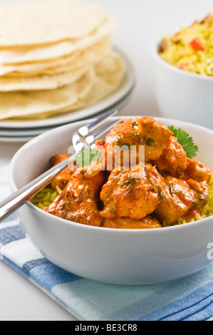 Chicken Tikka Masala Indien UK Essen Stockfoto