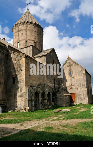 Historische armenische orthodoxe Kirche Tatev Kloster in der Nähe von Goris, Armenien, Asien Stockfoto