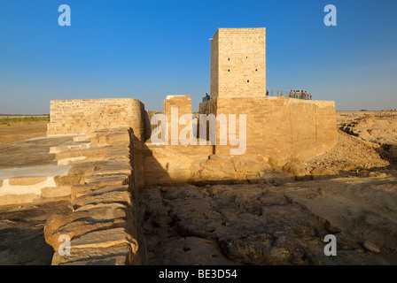 Historischen Watergate der antiken Staudamm von Marib, Jemen, Saudi-Arabien, Südwest-Asien Stockfoto