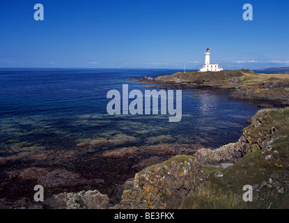 Leuchtturm auf der 9 Fahrrinne von Trump Turnberry Ailsa Golfplatz, Turnberry, Ayrshire, Schottland Stockfoto