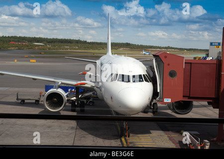 Flughafen Barcelona (BCN, Josep Tarradellas Flughafen Barcelona-El Prat, Flughafen El Prat) Barcelona, Katalonien, Spanien, España Stockfoto