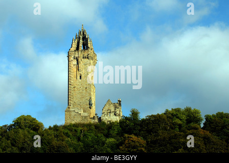 Das Wallace-Monument in der Nähe von Stirling in Schottland Stockfoto