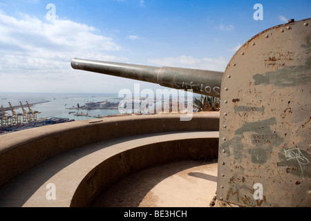 Castell de Montjuic, Barcelona (Spanien) Stockfoto