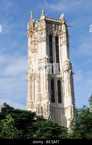 St-Jacques, Turm Saint-Jacques in Paris, Frankreich, Europa-Tour Stockfoto