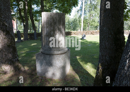 Alter Friedhof in Lappeenranta, Finnland Stockfoto