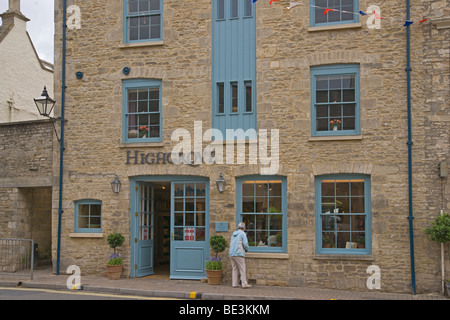 Seine königliche Hoheit Prinz Charles Shop, Highgrove, Tetbury, Gloucestershire, Cotswolds, England, Juli 2009 Stockfoto