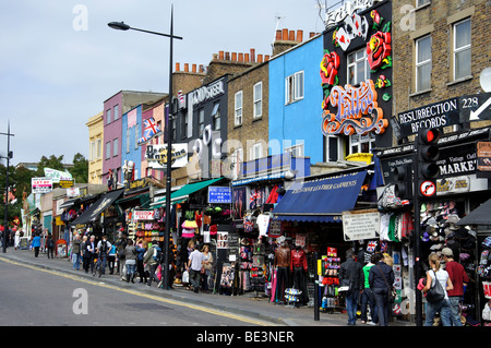 Camden High Street, Camden Town, London Borough of Camden, London, England, United Kingdom Stockfoto