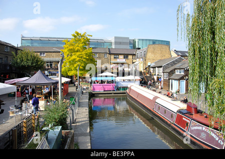 Camden Lock, Camden Town, London Borough of Camden, London, England, Vereinigtes Königreich Stockfoto