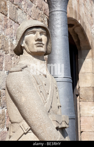 Castell de Montjuic, Barcelona (Spanien) Stockfoto