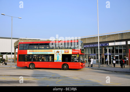 Hatton Cross u-Bahnstation, Hillington, größere London, England, Vereinigtes Königreich Stockfoto