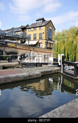 Camden Lock, Camden Town, London Borough of Camden, London, England, Vereinigtes Königreich Stockfoto