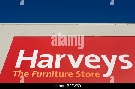 Harveys Möbelhaus Stockfoto