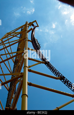 Dragster in Cedar Point Stockfoto