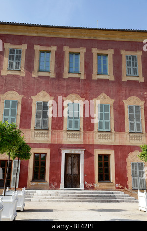 Eintritt in die Matisse Museum Villa des Aromaten Cimiez Nizza, Südfrankreich Stockfoto