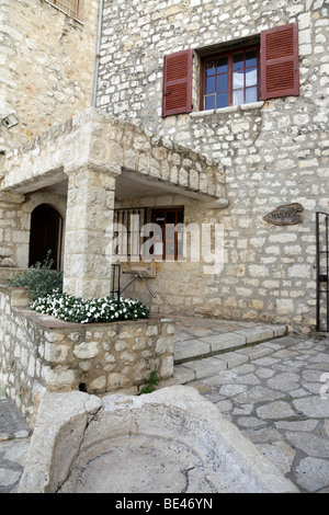 Eingang zum Heimatmuseum Museum St Paul de Vence Provence Alpes Maritimes Südfrankreich Stockfoto