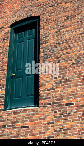 Tür nach nirgendwo, Seneca Falls, New York Stockfoto