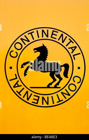 Logo der Firma Continental Automotive GmbH in Regensburg, Bayern, Deutschland, Europa Stockfoto