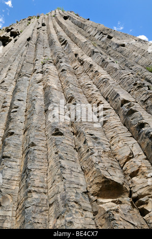 Riesige Basaltsäulen am Awan Schlucht in der Nähe von Garni, Canyon, Kotayk Region, Armenien, Asien Stockfoto