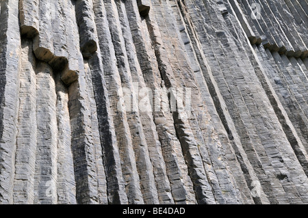 Riesige Basaltsäulen am Awan Schlucht in der Nähe von Garni, Canyon, Kotayk Region, Armenien, Asien Stockfoto