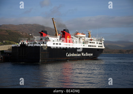 Isle of Lewis, Caledonian Macbrayne Hebridean und Clyde Fähren, Ullapool, Schottland, Vereinigtes Königreich Stockfoto