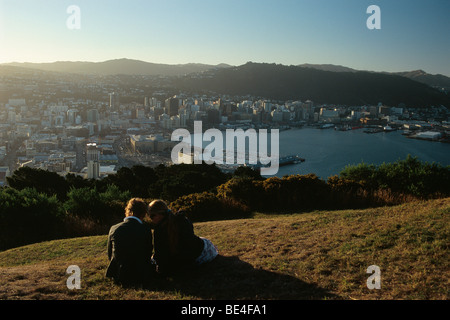 Neuseeland - Nordinsel - Wellington - Blick vom Mt Victoria Stockfoto