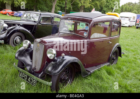 1935 Austin Ruby in Scottish Borders historischen Autofahren Extravaganza 2009 Stockfoto