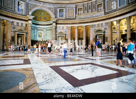 Hauptaltar, Cella, Innenraum, Pantheon, Rom, Latium, Italien, Europa Stockfoto