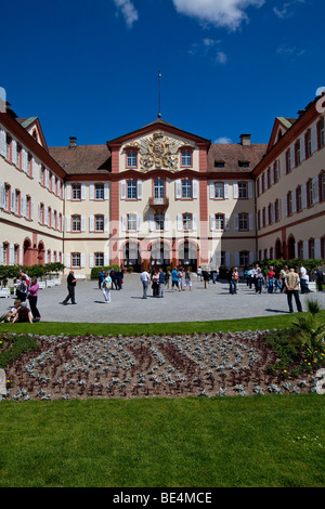 Das historische Barockschloss, Deutschordensschloss Burg des Deutschen Ritterordens, Mainau, Insel Mainau, Bodensee, County Stockfoto