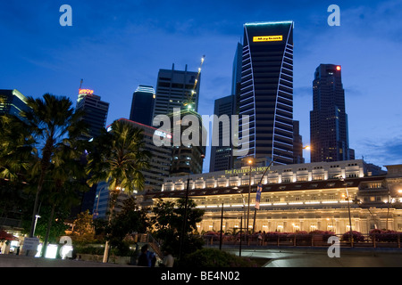 Das FULLERTON HOTEL SINGAPORE, fünf-Sterne-Luxus Hotel, Singapur, Südostasien Stockfoto