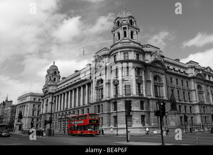 Der alte Krieg Büro, Horseguards Avenue, Whitehall, Westminster, London. Stockfoto