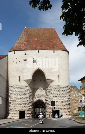 Wiener Tor Tor, Hainburg an der Donau, Niederösterreich, Österreich Stockfoto